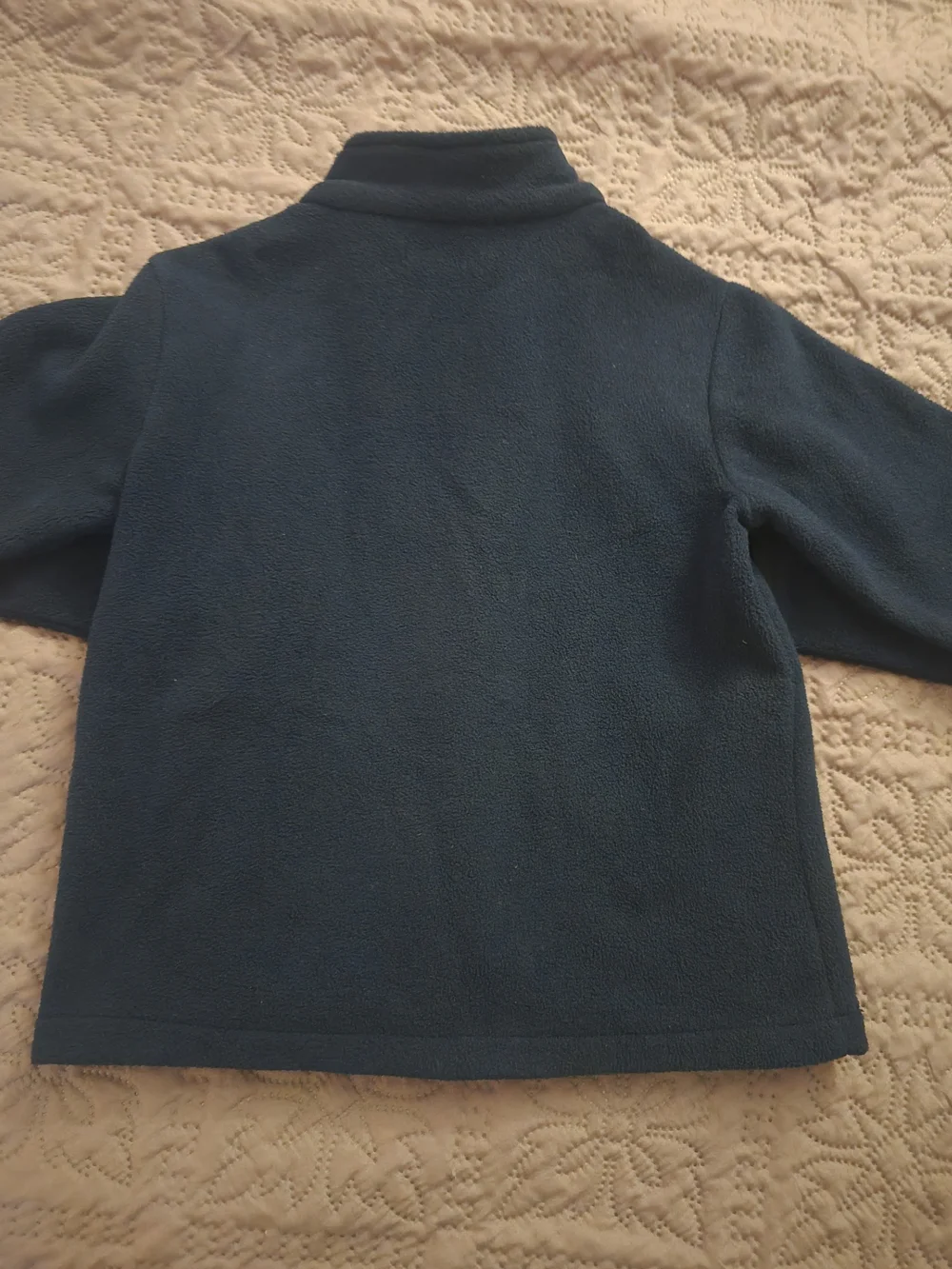 Ralph Lauren Kids Navy Fleece Zip-Up Jacket